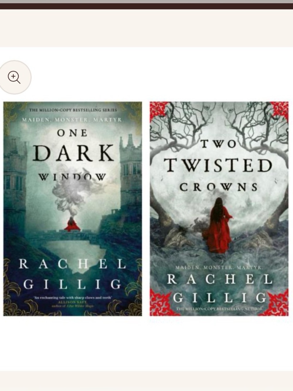One Dark Window Duology Paperback Set